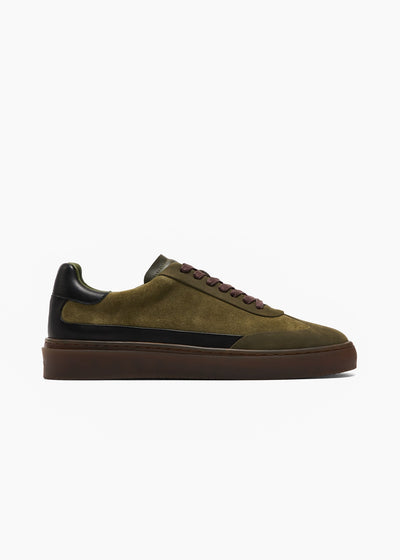 Casual Sneakers Low (Olive)