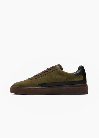 Casual Sneakers Low (Olive)