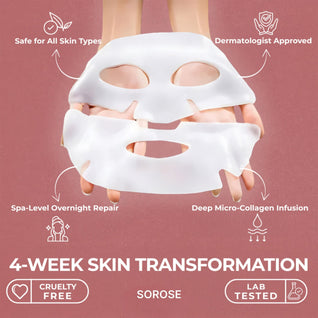 Sorose Korean Glass Skin Collagen Overnight Face Mask