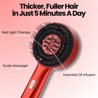 Sorose 3 in 1 Red Light Therapy Scalp Massager