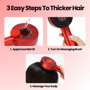 Sorose 3 in 1 Red Light Therapy Scalp Massager